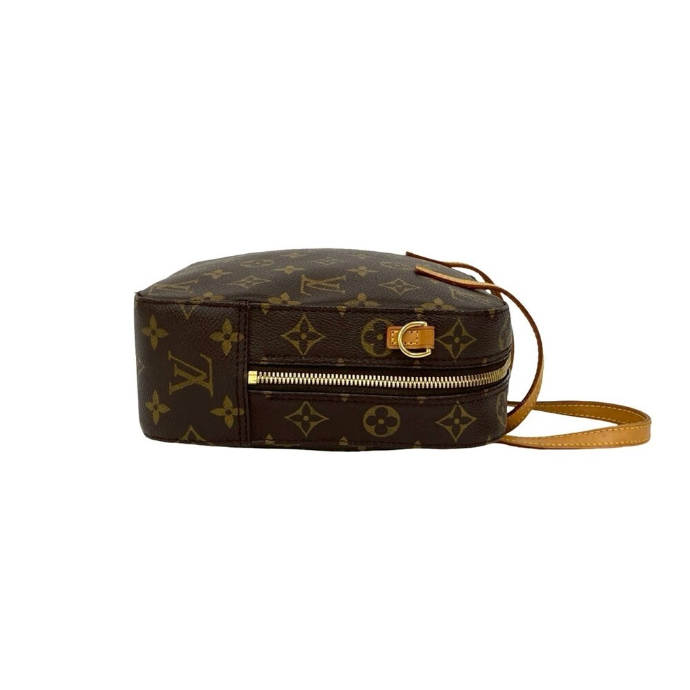 LOUIS VUITTON Brown Monogram Leather Shoulder Bag - Picture 6 of 10